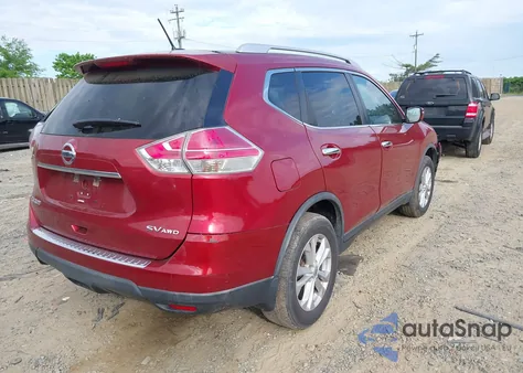 2016 Nissan Rogue Sv from USA, damaged, VIN KNMAT2MV3GP621571